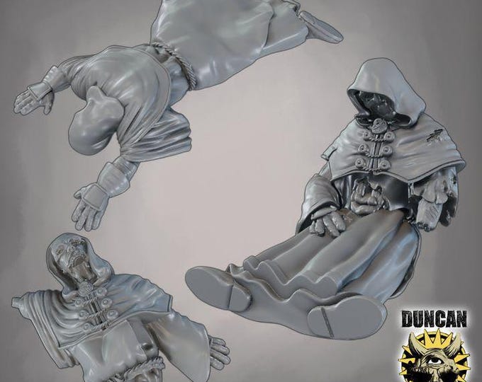 Dead Cultists - Fantasy Miniatures  - Duncan Shadow - Tabletop Wargaming for Grimdark | OPR Sci-Fi & Fantasy Resin Mini