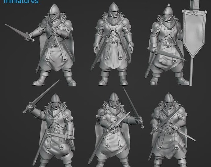 Sworn Blades - Frigid Miniatures - Tabletop Wargaming for Grimdark | Alternative  | OPR Sci-Fi mini
