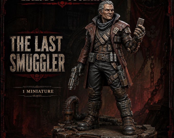The Last Smuggler | Legends of Outlaws | HGM Exclusive Physical Resin Character