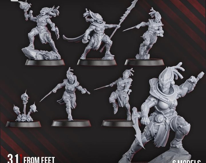 Spacelair Coven of Squallers Squad - Grimdark - DakkaDakka - Fantasy Squad Miniatures