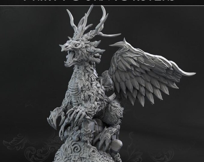 Forest Dragon | Fantasy | Print your Monster