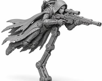 Hollow Veil Huntresses | Sci-Fi Rifle Miniatures | Hollow Legion | HGM Exclusive