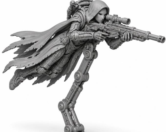Hollow Veil Huntresses | Sci-Fi Rifle Miniatures | Hollow Legion | HGM Exclusive