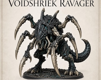 Voidshriek Ravager Wraith-Helix Legion Alternative Space Bugs Resin Alien Monster Miniature