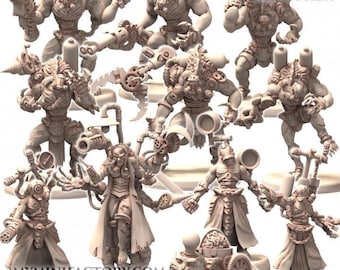 Grotesque Abomination Cult - GENETIST FLESHSCULPTER - Sci-Fi Grimdark - Squad