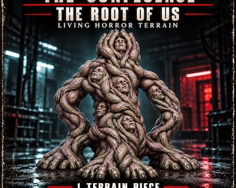 The Root of Us | Living Flesh Horror Resin Terrain | 32mm Tabletop Scenery | The Confluence | HGM Exclusive