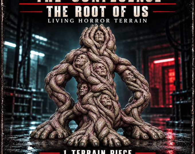 The Root of Us | Living Flesh Horror Resin Terrain | 32mm Tabletop Scenery | The Confluence | HGM Exclusive