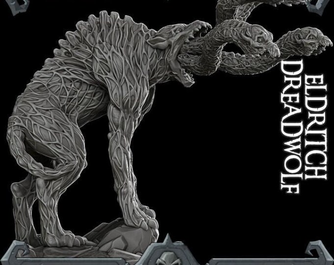 Eldritch Dreadwolf - Rocket Pig Games - Fantasy Resin Miniature