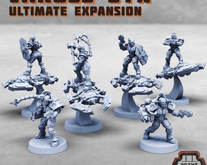 Vaross Syn - Ultimate Gang Expansion - Across the Realms - Tabletop Wargaming for Grimdark | Alternative  | OPR Sci-Fi mini