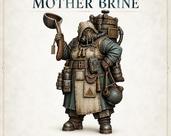 Mother Brine | Grimdark Hive NPC | HGM Exclusive Resin Miniature