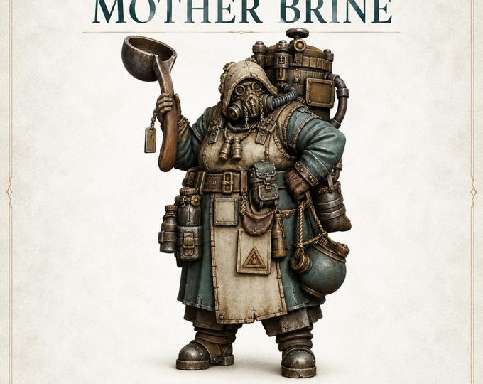 Mother Brine - HGM Exclusive Resin Grimdark Hive NPC Miniature