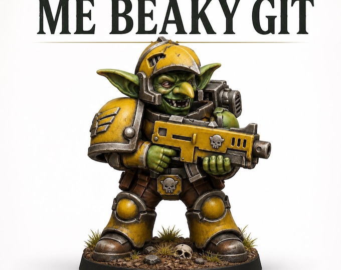 Gobbo - Me Not Gobbo Me Beaky Git - Charity Miniature Series - HighlandGamingMinis Tabletop Wargaming sci-fi Grimdark