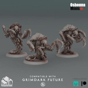 Ravenous Shrimps (1 - Oshounaminis - Deep Hive - Sci-Fi - Resin Vehicle