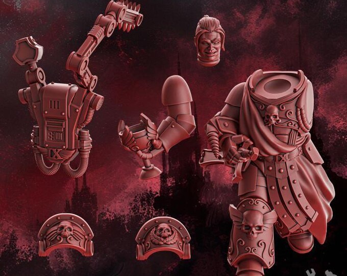 Crimson Wings Sacrificer - Grimdark - DakkaDakka - Fantasy Resin Miniature