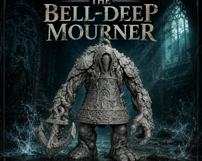The Bell Deep Mourner - HGM Exclusive Resin Dark Fantasy Monster Centerpiece