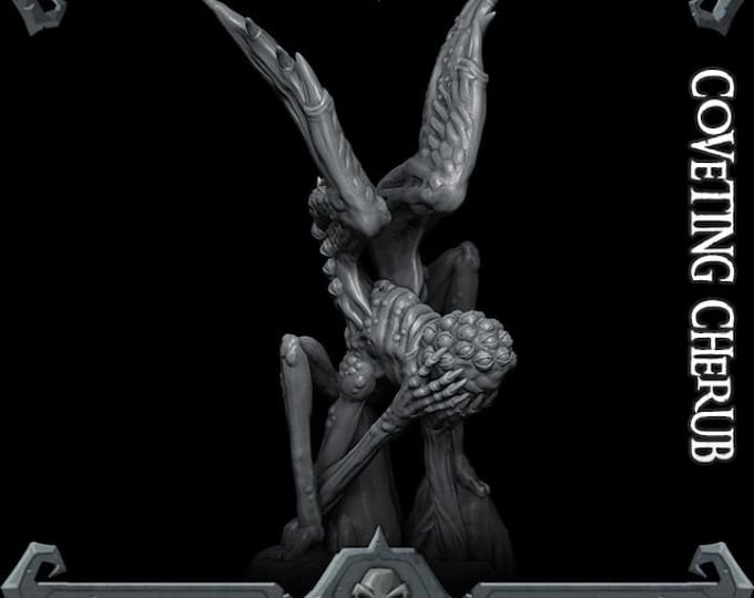 Coveting Cherub - Rocket Pig Games - Tabletop Wargaming for Grimdark | OPR Sci-Fi & Fantasy Resin Mini