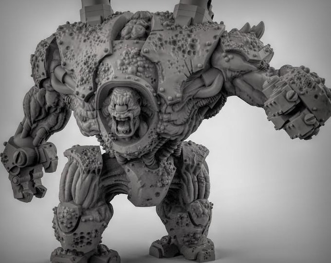 Chaos Dreadnought | Duncan Shadow | Grimdark | Fantasy | PathFinder | Mini | Tabletop Wargaming | Dungeons & Dragons | Resin | RPG