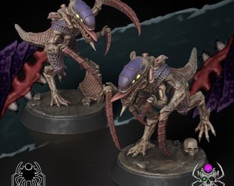 Clawed destroyers of The Hive – Eight Legs Miniatures – Sci-Fi – Resin Unit