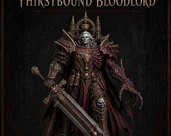 Thirstbound Bloodlord | Vampiric Gothic Resin Commander | HGM Exclusive