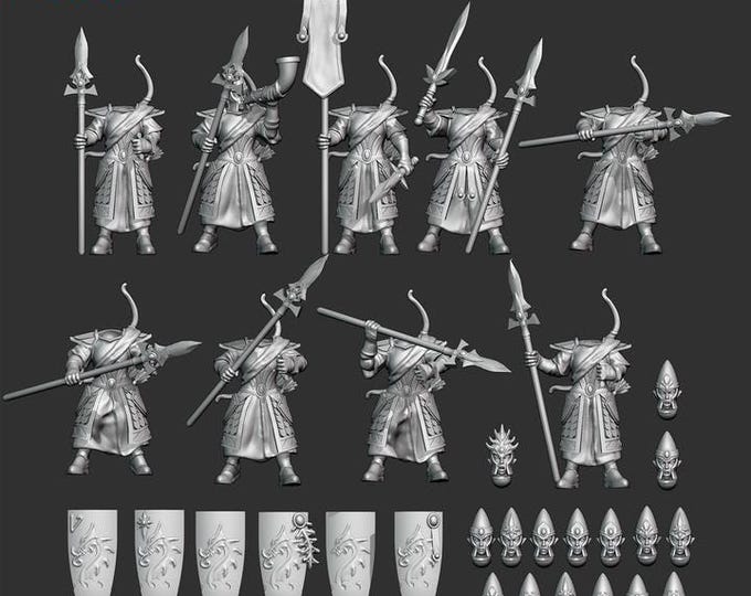 Sea Guardians - Frigid Miniatures - Tabletop Wargaming for Grimdark | Alternative  | OPR Sci-Fi mini