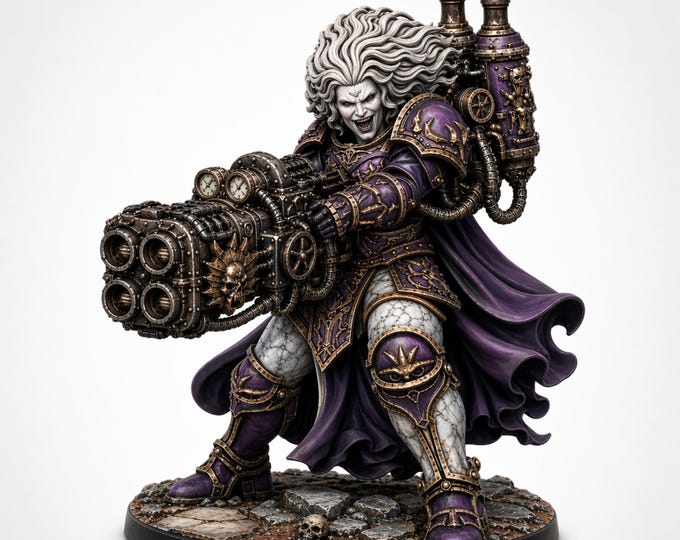 Chaos Of Excess Daughters and Fallen Siege Sisters Of Abyzou 2.0 Special and Heavy Weapons - Marble Legion Highland Gaming Minis Exclusive