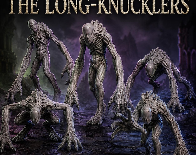 The Long Knucklers - HGM Exclusive Resin Dark Fantasy Monster Miniatures
