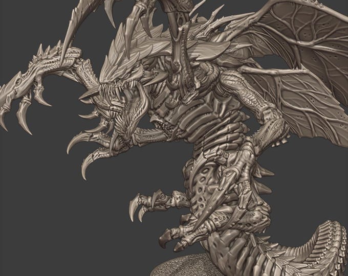 Death Ravager Space Bugs Unassembled - Monster - Scifi - Grimdark - Compatible with all wargames