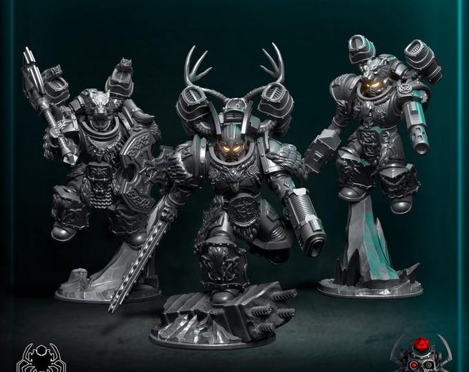 Sons of the Storm Flying Hunter - Eight Legs Miniatures -Tabletop Wargaming Miniature for Grimdark OPR Sci-fi