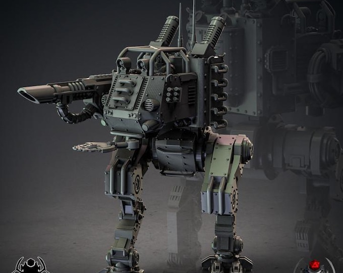 Light Ice Walker Guard • 32mm Grimdark - Sci-Fi Wargames & TTRPG | Eight Legs Miniatures mini