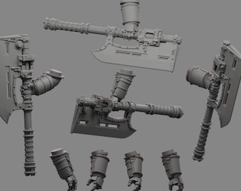 Exterminator Terminators Additional Weapon sets - Sedivalle - Tabletop Wargaming for Grimdark | OPR | Sci-fi