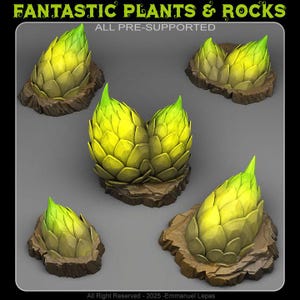 Dragon Spiked Eggs scatter Terrain Objectives Fantastic Plants and Rocks | PathFinder | Mini | Dungeons and Dragons Fantasy Grimdark