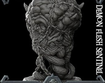 Demon Flesh Sentinel Nethrax – Rocket Pig Games Licensed Resin Demon Boss – Choose 40-100mm