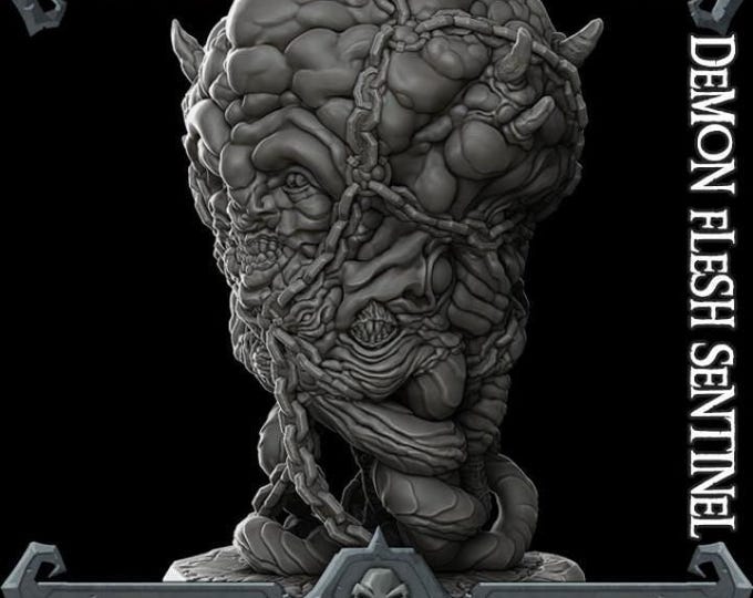 Demon Flesh Sentinel - Rocket Pig Games - Fantasy Resin Miniature