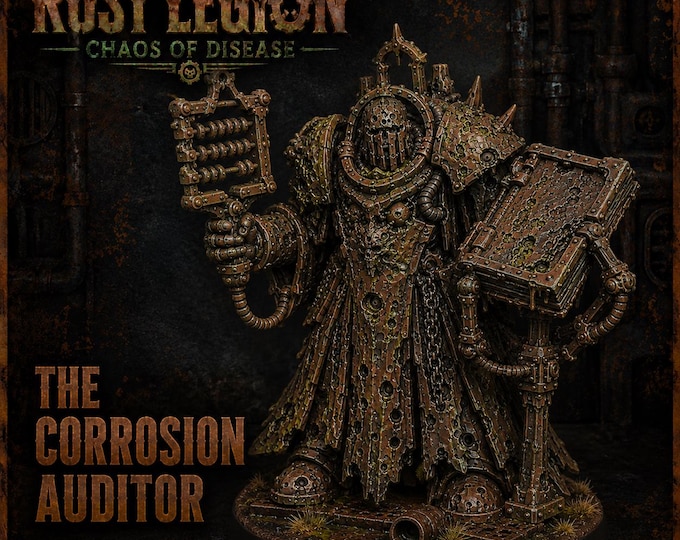The Corrosion Auditor | Rust Legion / Chaos of Disease | HGM Exclusive 32mm Resin Character Miniature