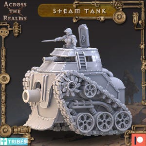 Battle Nuns Steam Tank - Across the Realms - Tabletop Wargaming for Grimdark | OPR | Sci-fi