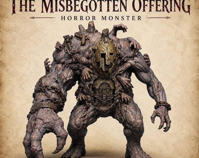 The Misbegotten Offering - HGM Exclusive Resin Dark Fantasy Monster Centerpiece