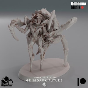 Infected Queen - Deep Hive - Oshounaminis - Tabletop wargaming miniature for Grimdark | OPR | Sci-fi | Alien Bug Proxy | Printed mini