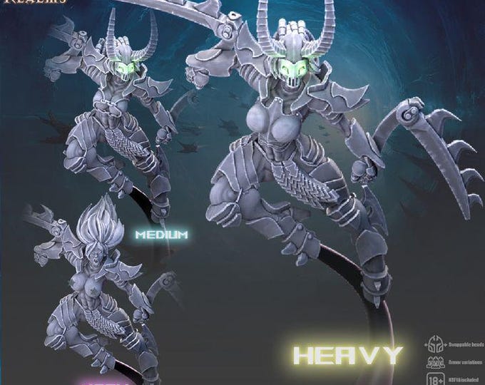 Dark Knight Drazhina – Across The Realms – Sci-Fi – Resin Unit