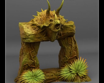 Jurassic Portal | Fantastic Plants and Rocks | PathFinder | Mini | Dungeons and Dragons | Fantasy | RPG