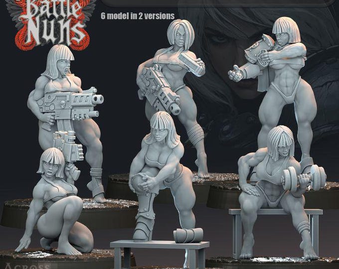 Locker Room Sisters - Across the Realms - Tabletop Wargaming for Grimdark | OPR | Sci-fi