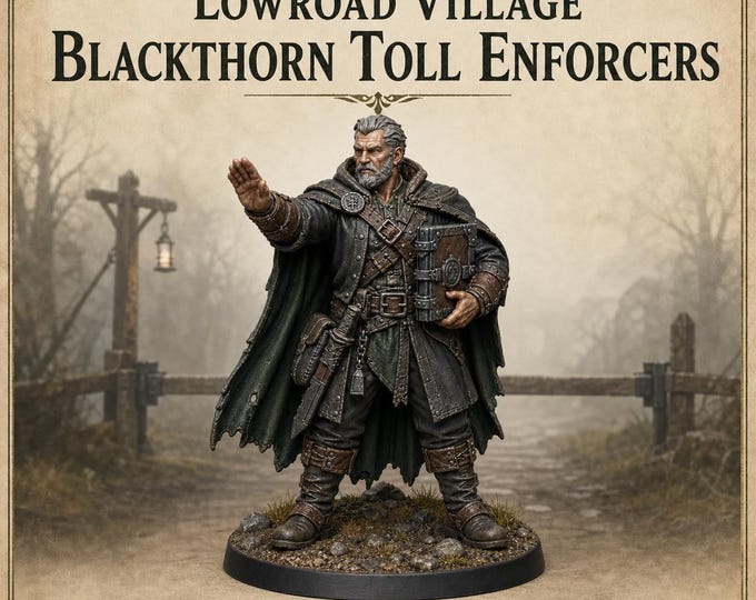 Blackthorn Toll Enforcers | Choose One or Full 5-Miniature Set | HGM Resin Miniatures