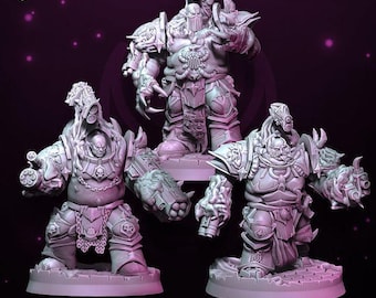 Decimators of Excess - WildMesh - Chaos of Excess - Sci-Fi Grimdark Squad Miniatures