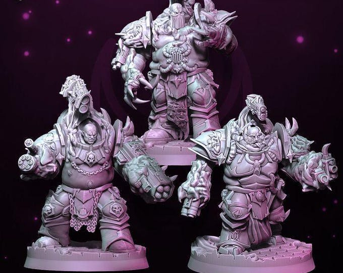 Decimators of Excess - WildMesh - Chaos of Excess - Sci-Fi Grimdark Squad Miniatures
