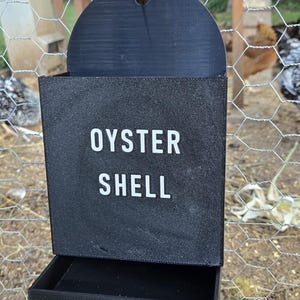Mini Chicken Coop Feeder (Large) – Custom Snack or Supplement Cup | Weatherproof & Color Options
