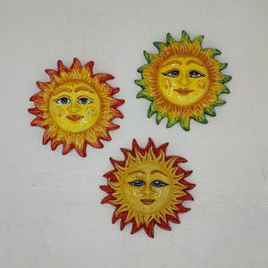 Caltagirone Ceramic Sun - Różne kolory (średnica 17 cm)