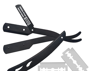 10 Units Straight Razor For man and Woman Usage Home and Salon safety  Baber razor fathers and mother day gift