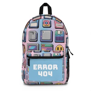 Custom Word Backpack for Teens: Trendy High School Bag
