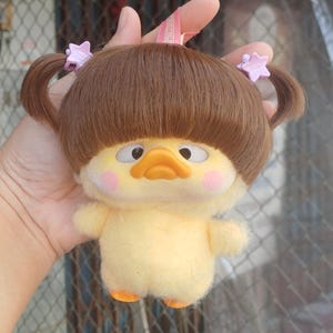 Wig for Upsetduck V4 have a hold for put the keychain(Handmade from Thailand)