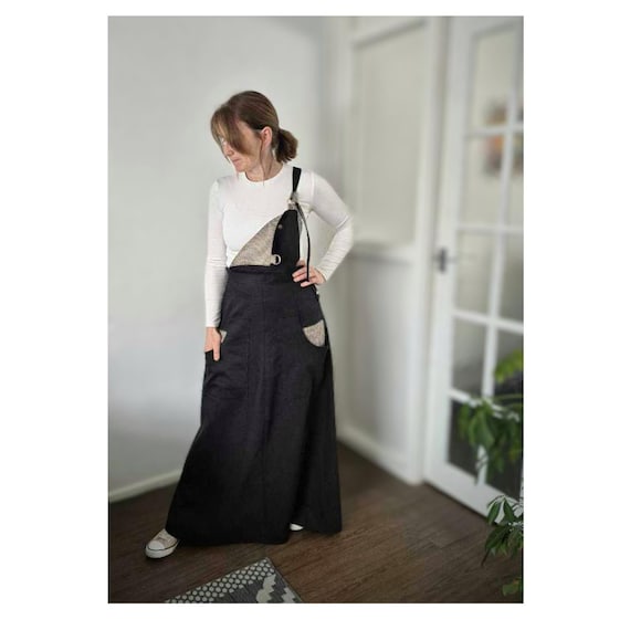 Denim Dungaree Dress Black Pinafore Dress Outfit Discover 16 Black Pinafore Outfit And Black Denim Pinafore