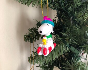 Snoopy Christmas Ornaments Etsy